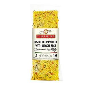 Risotto Ravello with lemon zest packaging.